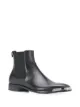 Image 2 of Givenchy metal logo plate chelsea boots