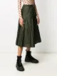 Moncler pleated mid-length skirt