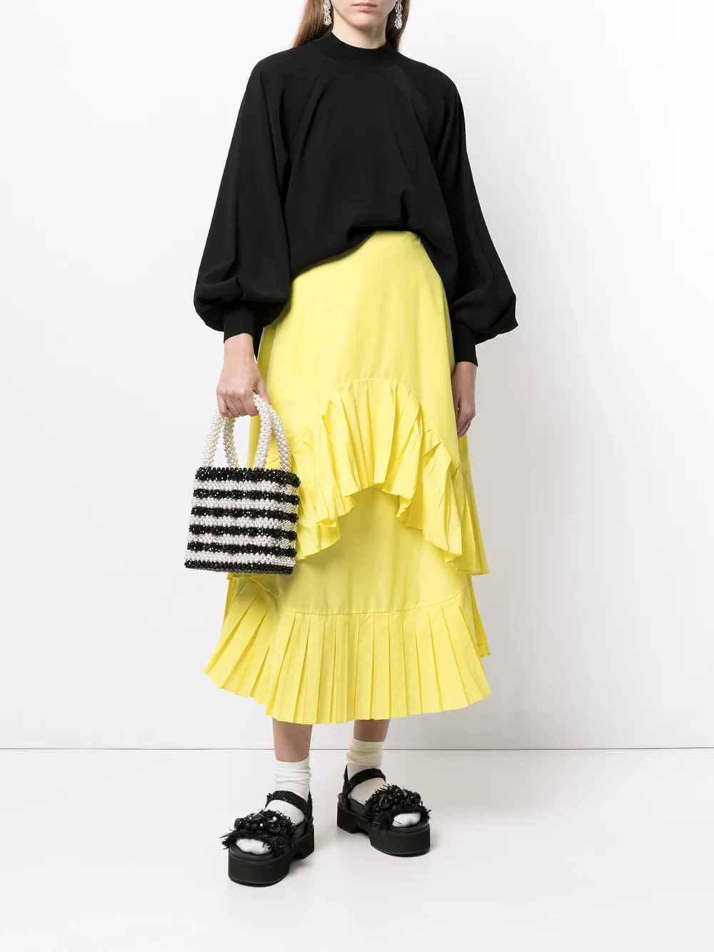 фото Enföld топ с объемными рукавами