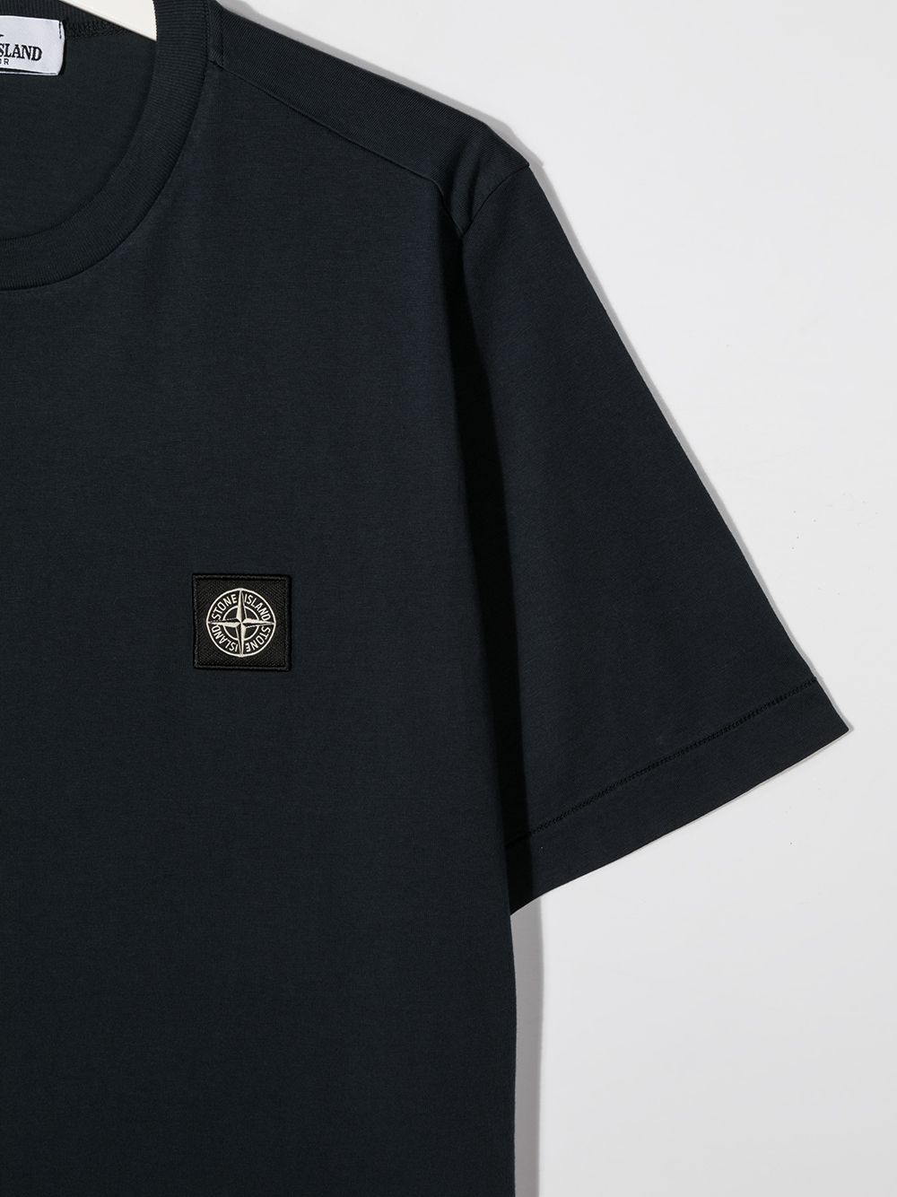 фото Stone island junior футболка с нашивкой-логотипом