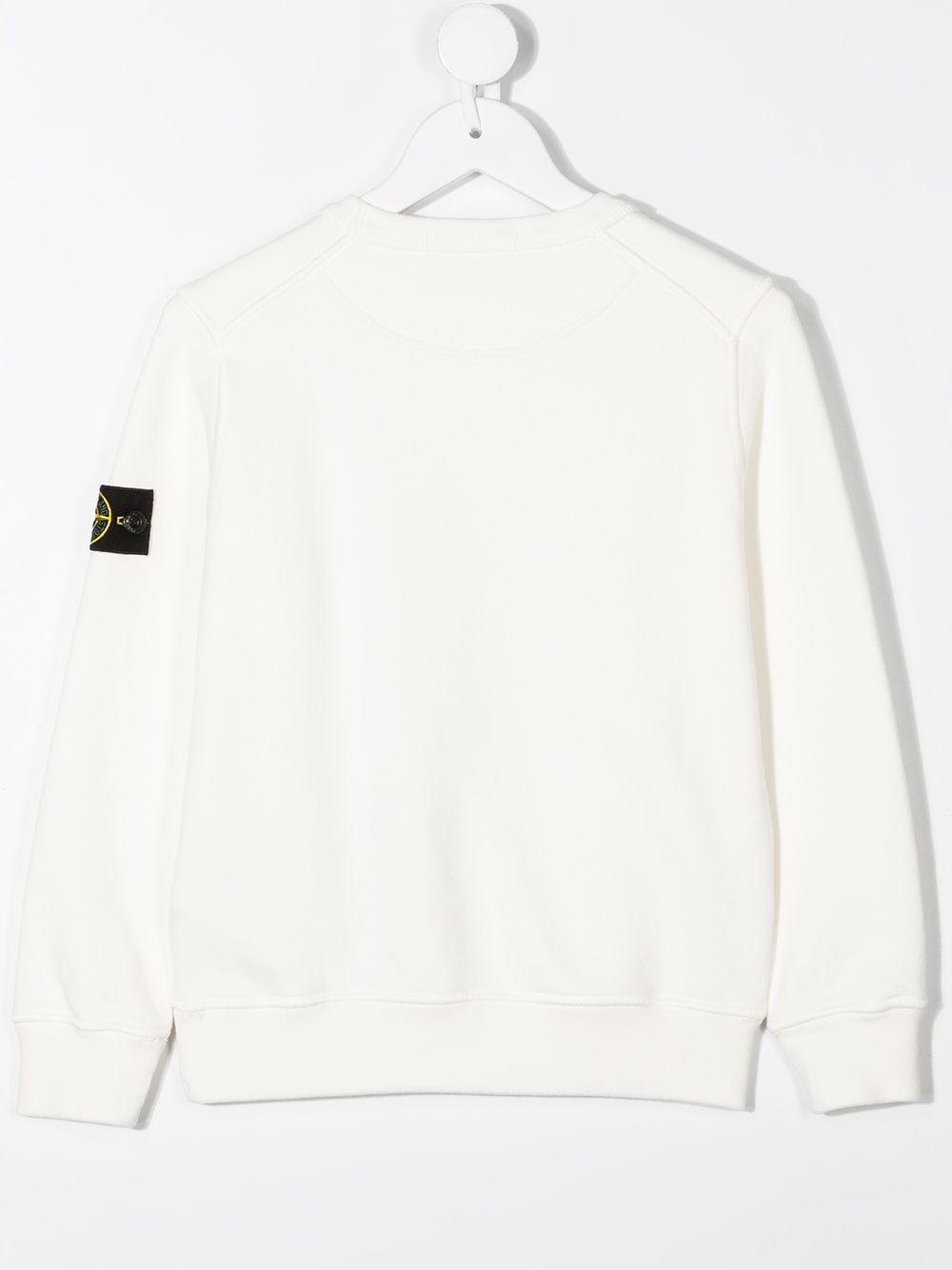 фото Stone island junior толстовка с нашивкой-логотипом