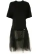 Image 1 of Simone Rocha tulle T-shirt dress
