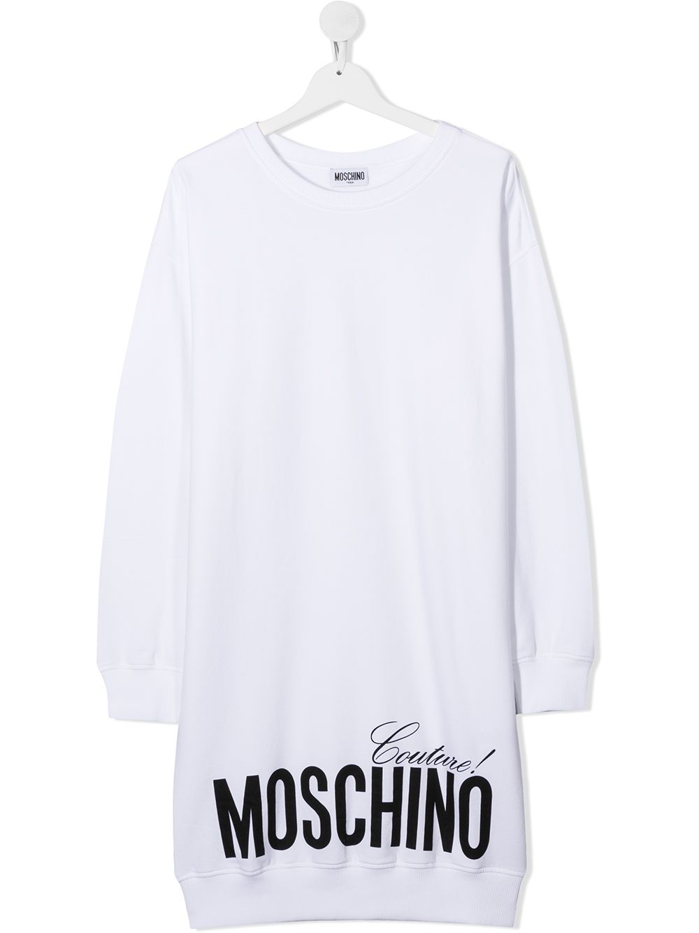 фото Moschino kids длинная толстовка