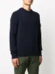 Stone Island كنزة بشارة شعار الماركة ورقبة دائرية