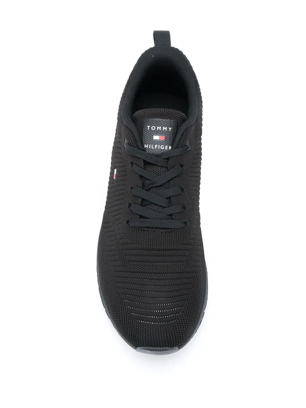 ribbed texture sneakers