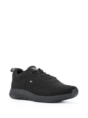 tommy hilfiger trainers black