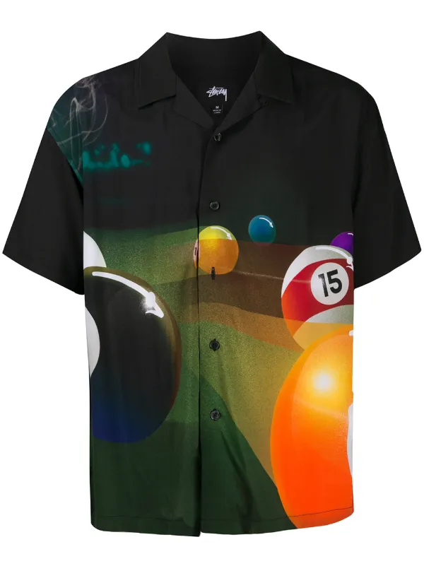 Stussy Hemd Mit Print Farfetch Stüssy Kollektion für Herren Farfetch