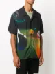 Stussy snooker print short-sleeve shirt