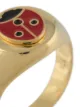 Wilhelmina Garcia ladybug ring