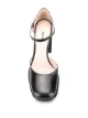 Miu Miu buckle-strap square-toe pumps