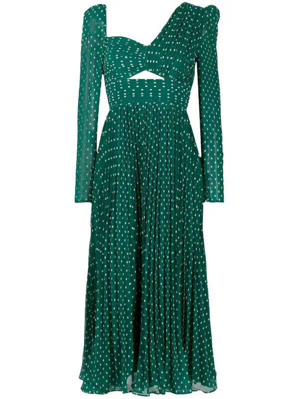 self portrait fil coupe dress