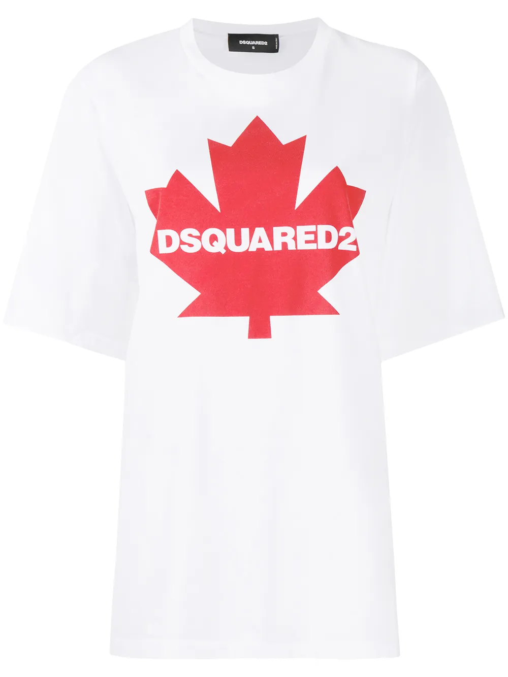 фото Dsquared2 футболка с графичным принтом