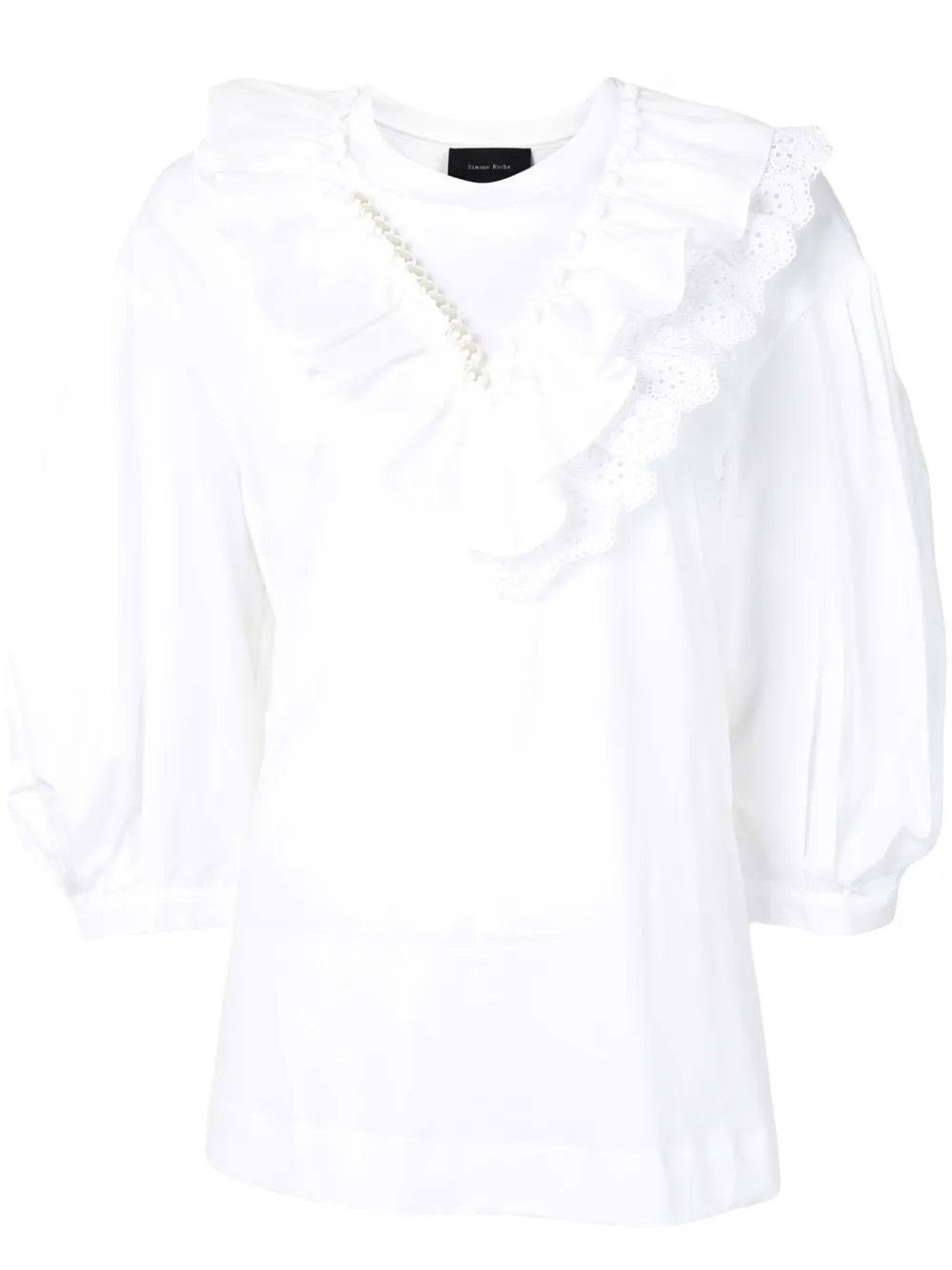Simone Rocha Bluse Mit Ballonärmeln nHdkG R0H7G Simone Rocha Bluse Mit Ballonärmeln nHdkG R0H7G