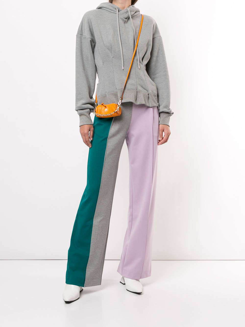 Maison Mihara Yasuhiro Trainingsbroek met colourblocking - Paars