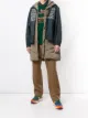 Image 2 of Kolor contrast panel single-breasted coat