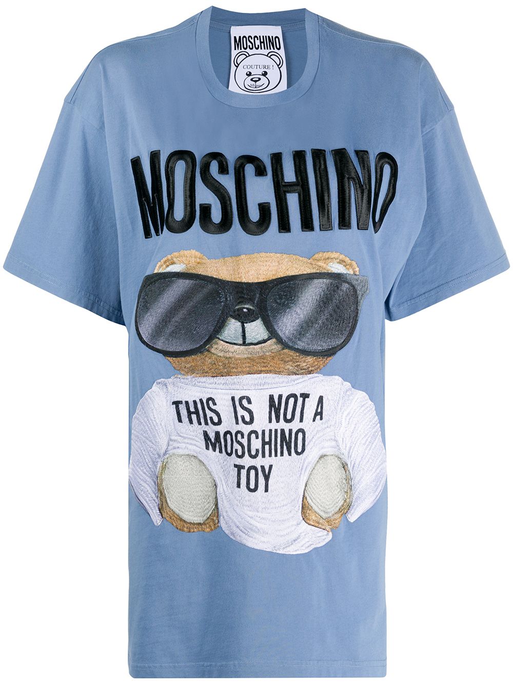 фото Moschino футболка teddy bear из джерси