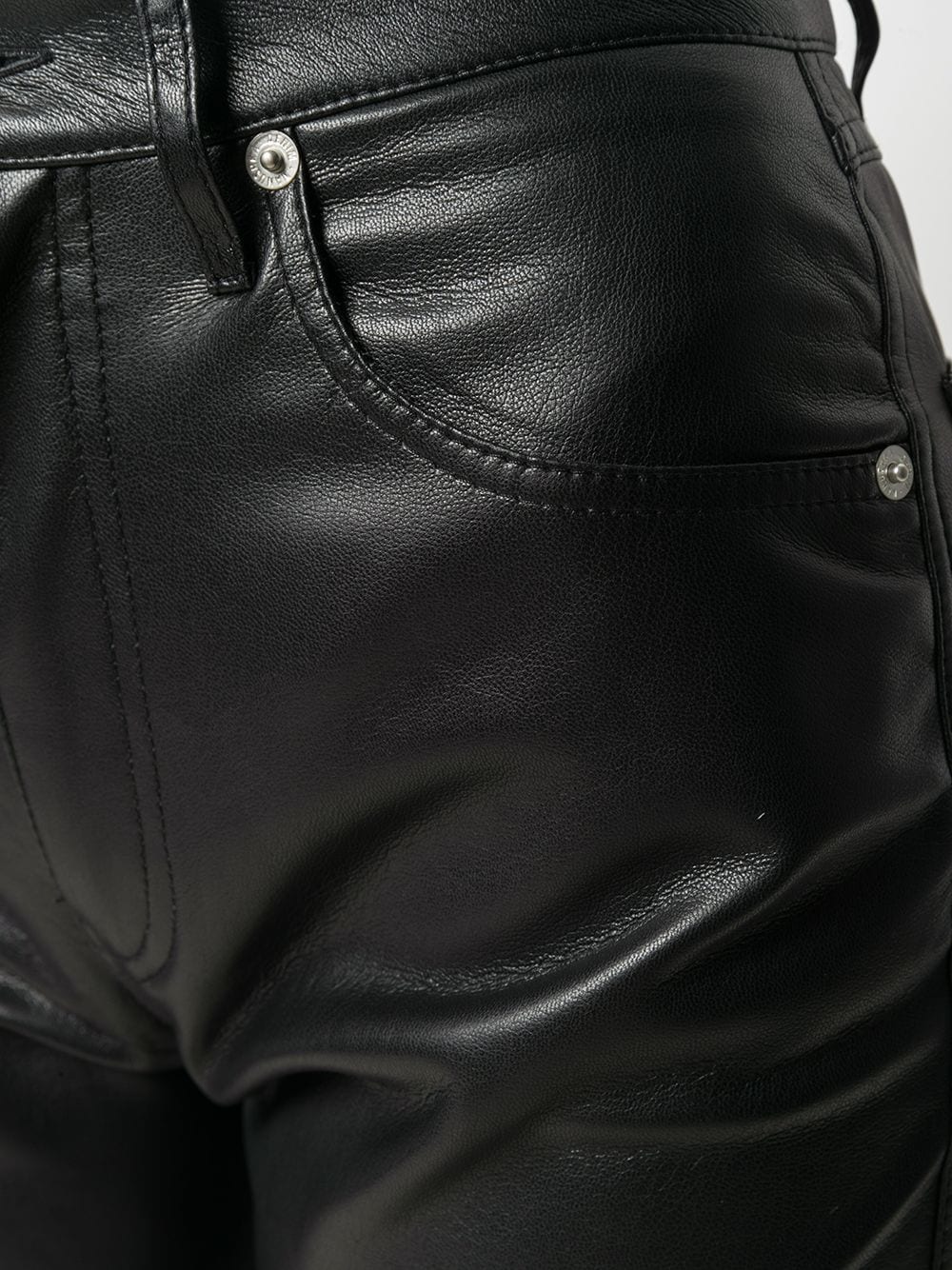 фото Nanushka брюки из искусственной кожи
