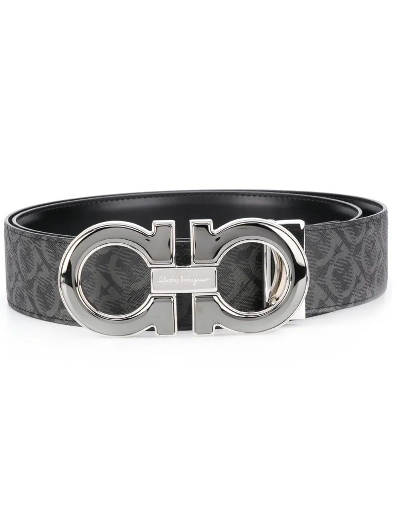 ferragamo belt with print