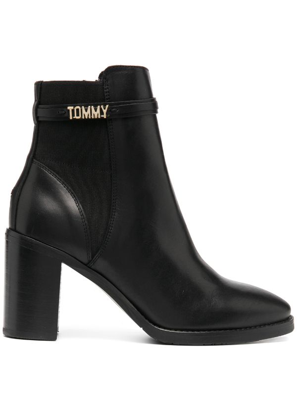 tommy hilfiger boots heels