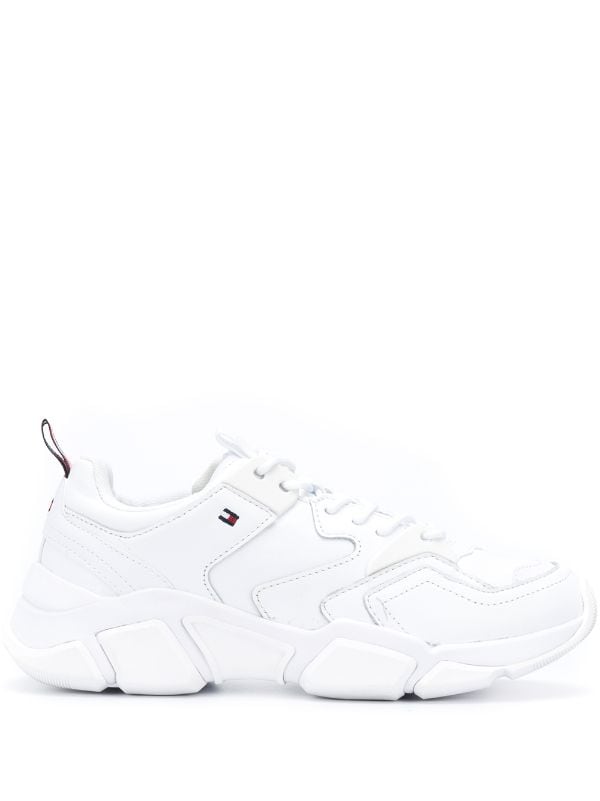 Tommy Hilfiger white chunky low-top 