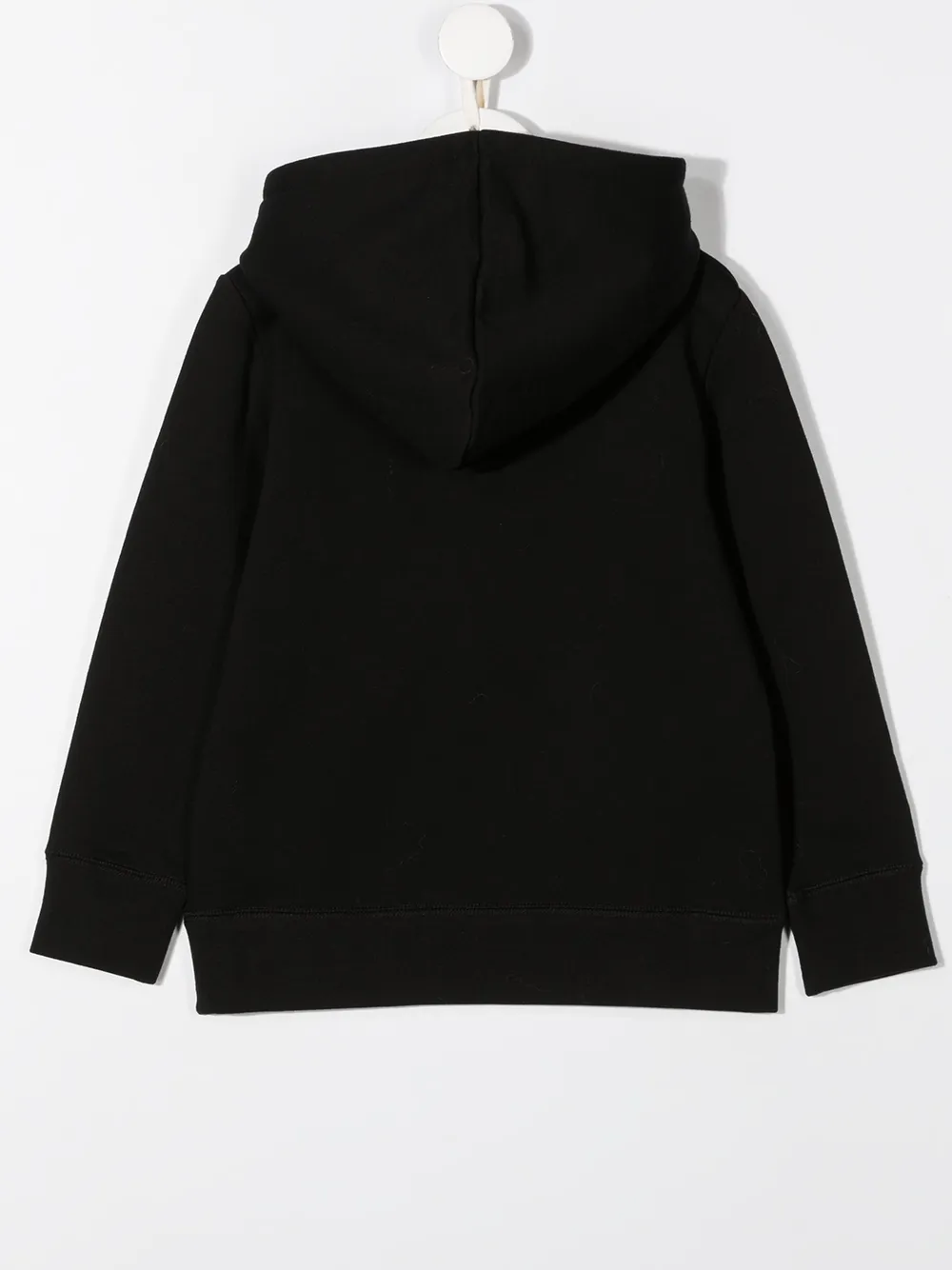 Stella McCartney Kids Hoodie met logoprint Zwart