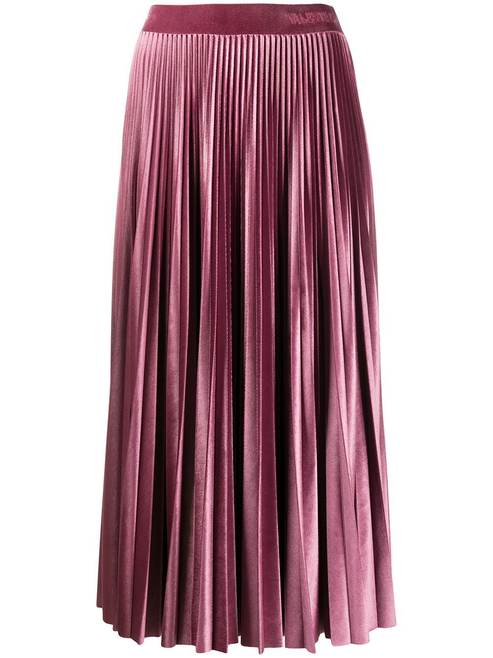 фото Valentino плиссированная юбка миди