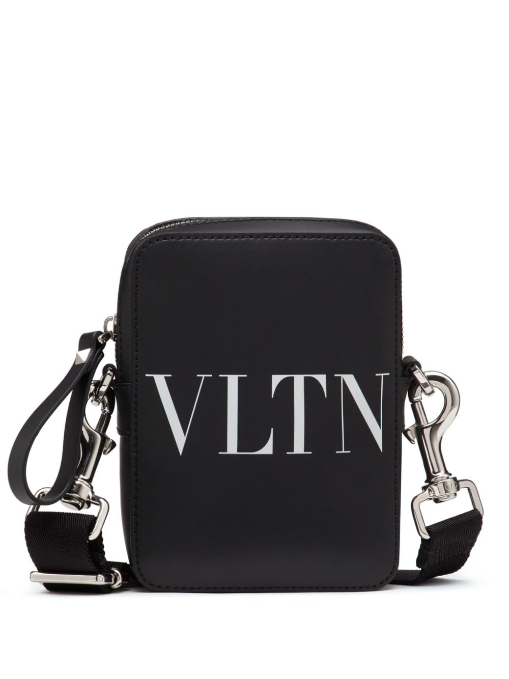 Valentino Garavani Small Vltn Messenger Bag In Black