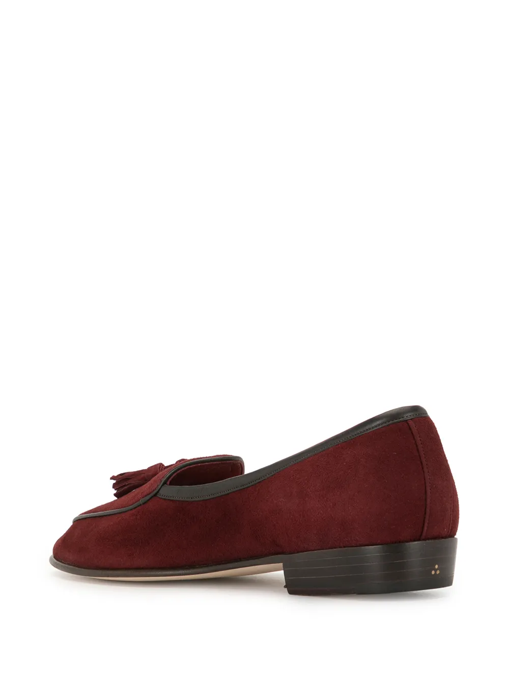 фото Baudoin & lange tassel detail loafers