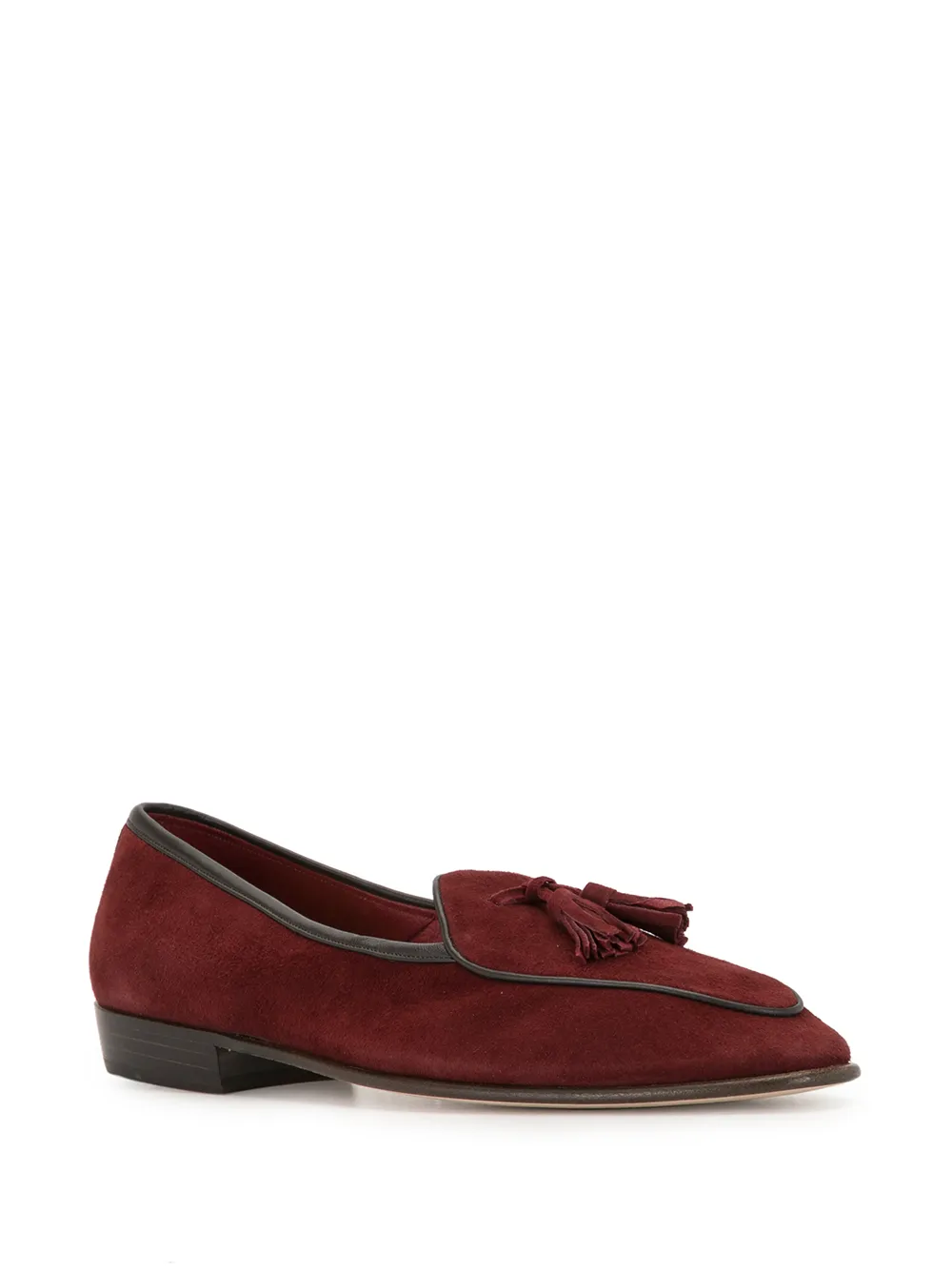 фото Baudoin & lange tassel detail loafers