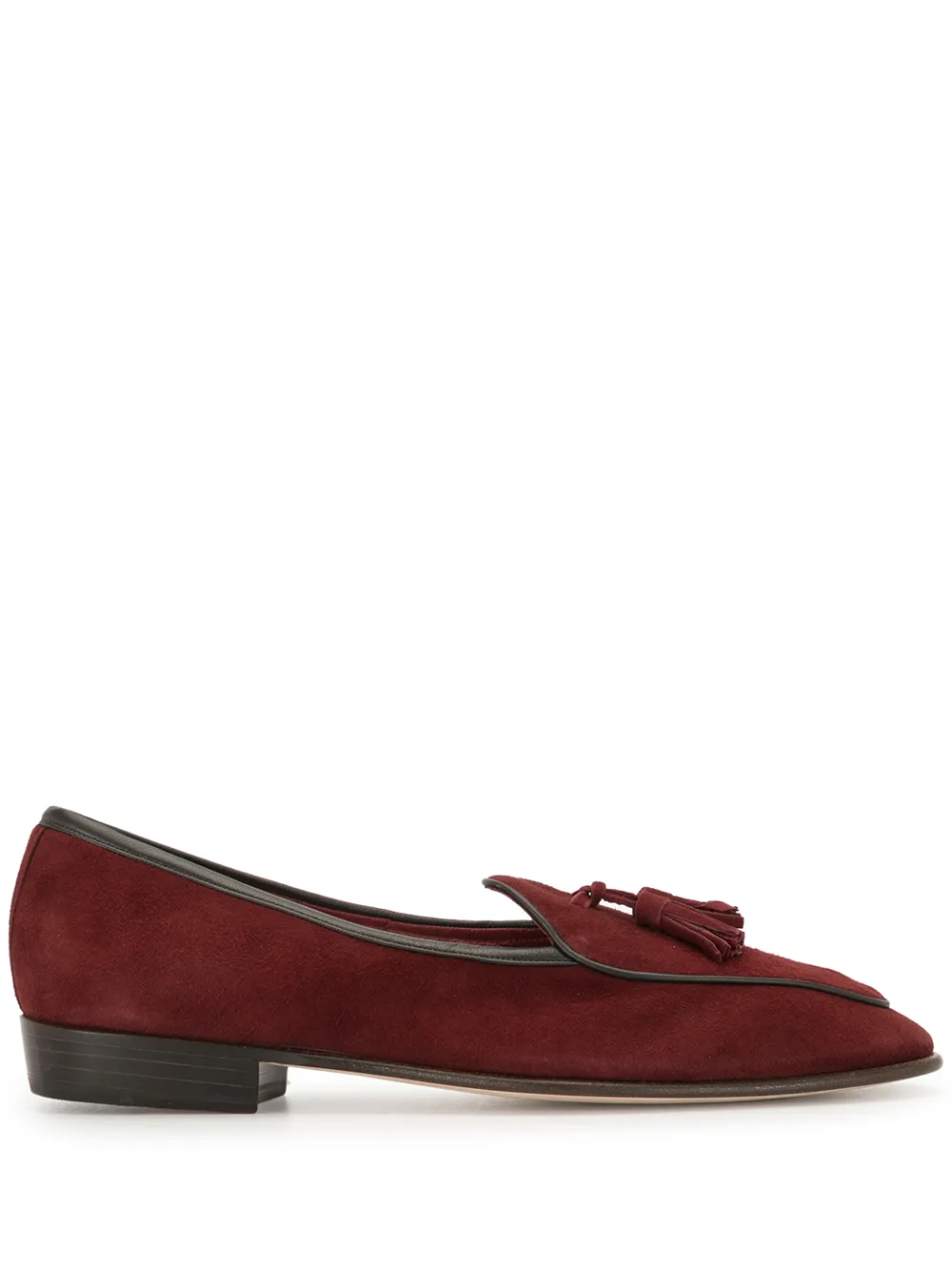 фото Baudoin & lange tassel detail loafers