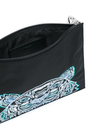 embroidered-tiger clutch bag展示图