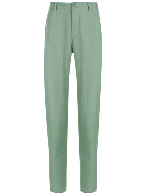 Osklen Calça alfaiataria Fluid com linho