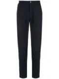 Osklen Fluid linen tailored trousers - Blue