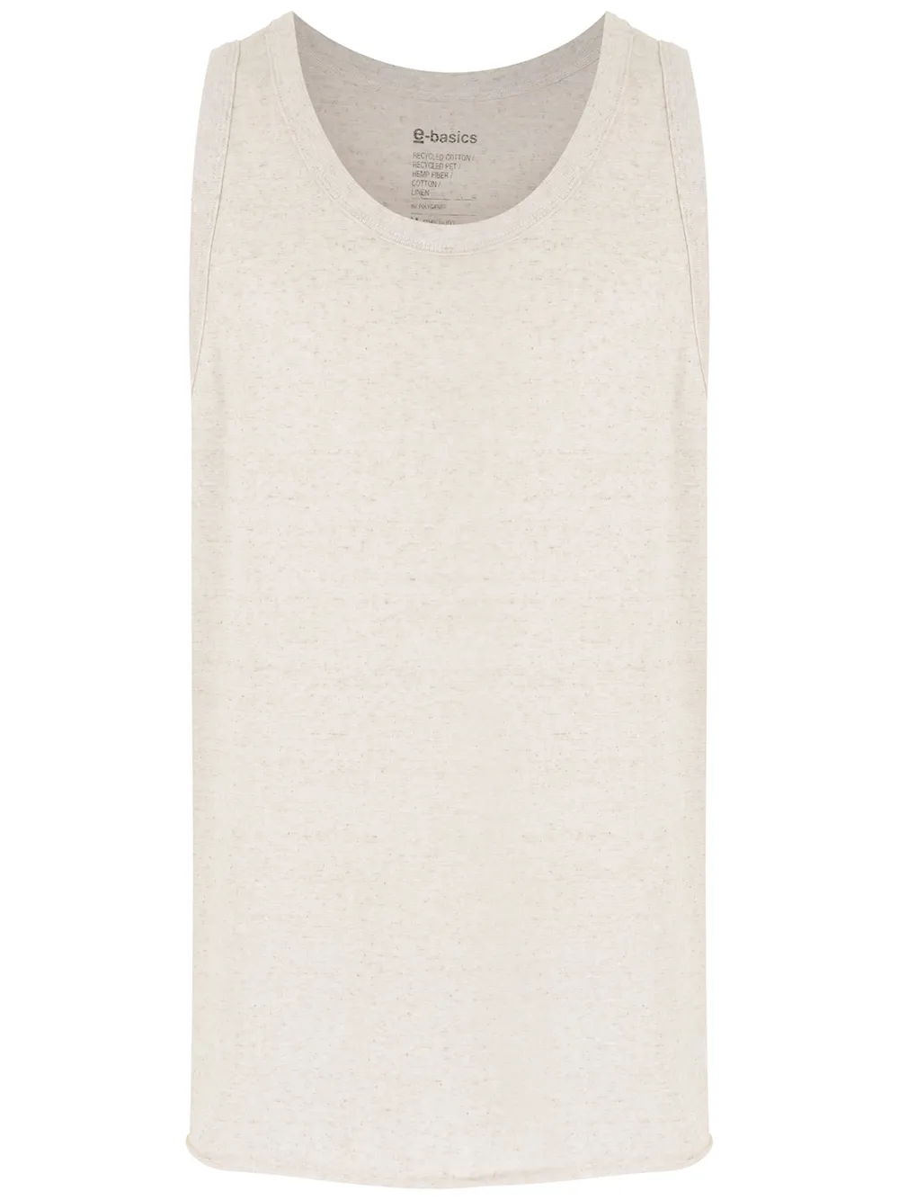 

Osklen Eco Blend E-Basics II tank top - Neutrals