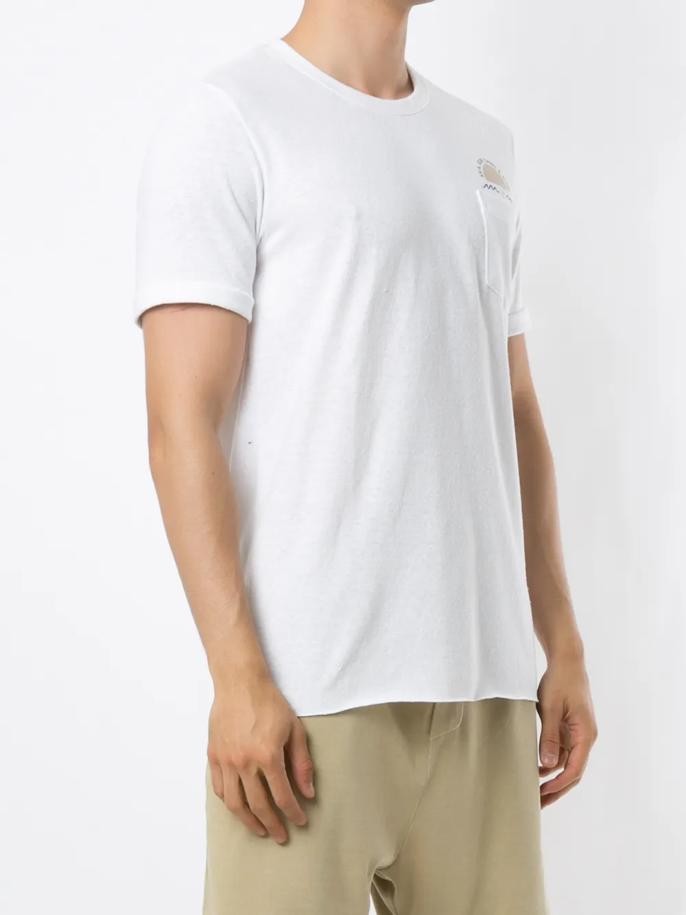 Osklen T-shirt met print Wit