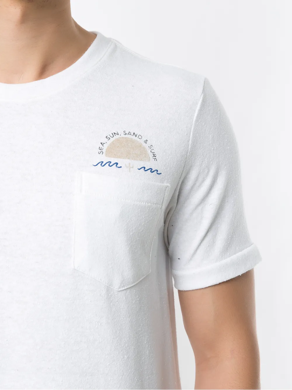 Osklen T-shirt met print Wit