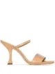 Image 1 of BY FAR Nayla 85mm leather sandals