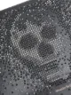 Alexander McQueen stud-embellished skull clutch