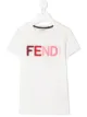 الصورة 1 من Fendi Kids تيشيرت بطبعة شعار الماركة