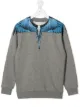 الصورة 1 من Marcelo Burlon County Of Milan Kids سويت شيرت بطبعة أجنحة