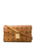 MCM monogram-print shoulder bag - Brown