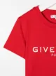 Givenchy Kids distressed logo print T-shirt