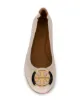 Tory Burch logo plaque ballerinas