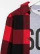 Moschino Kids Lumberjack sweater-shirt