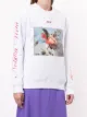 MSGM painting print sweatshirt