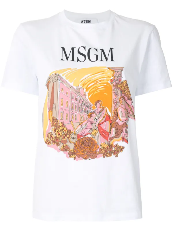 Msgm Plaza Tシャツ 通販 Farfetch