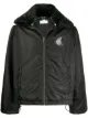Image 1 of Random Identities faux-fur collar bomber jacket