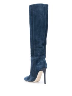 Paris Texas knee-high stiletto boots 