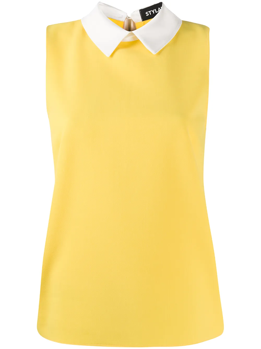 Styland Contrasting Collar straight-fit Vest Cd0GL h4kHX Styland Contrasting Collar straight-fit Vest Cd0GL h4kHX