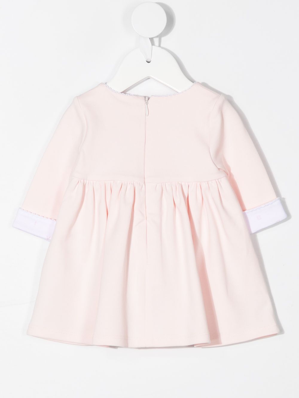 фото Givenchy kids платье love с цветочной вышивкой